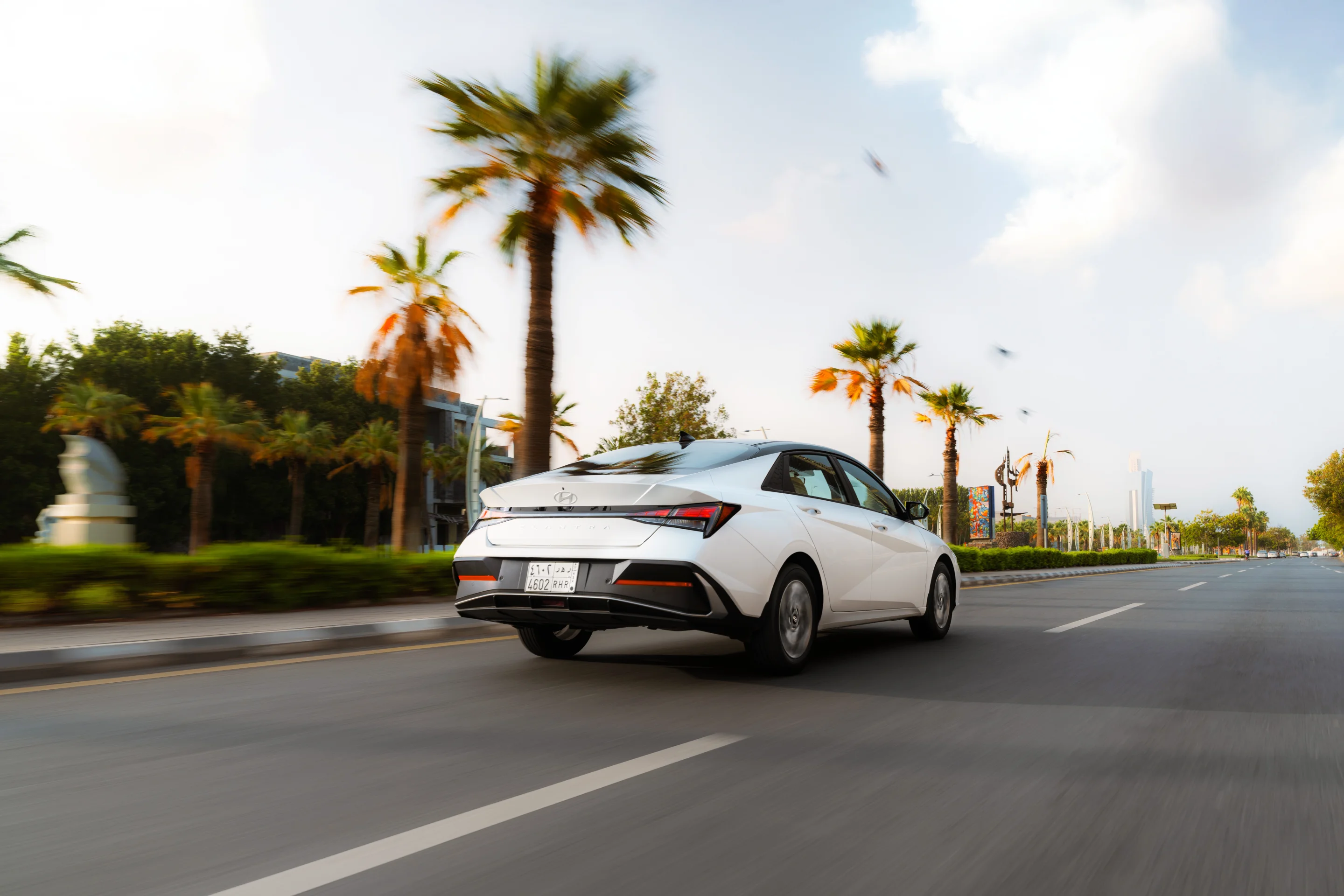 Scroll-based section image